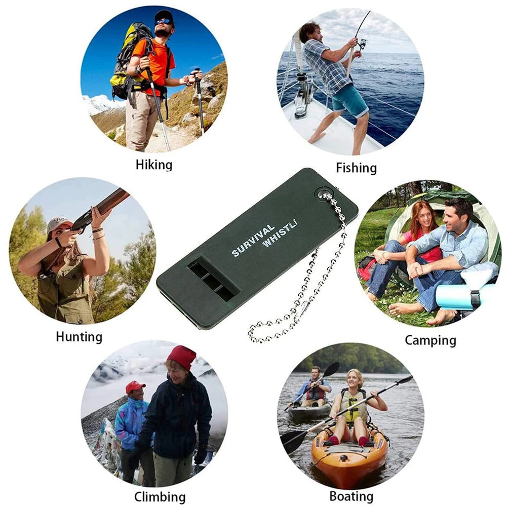 High Decibel 3-Frequency Survival Whistle – Essential Outdoor Tool image 4