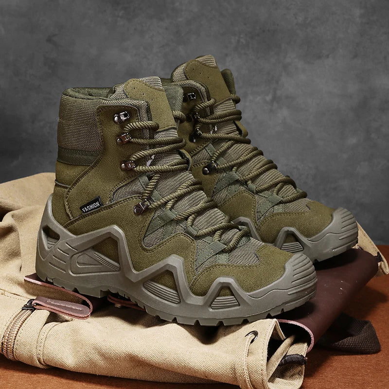 Men Tactical Boots – Straps for Combat, Hiking, and Motorcycle Use image 10