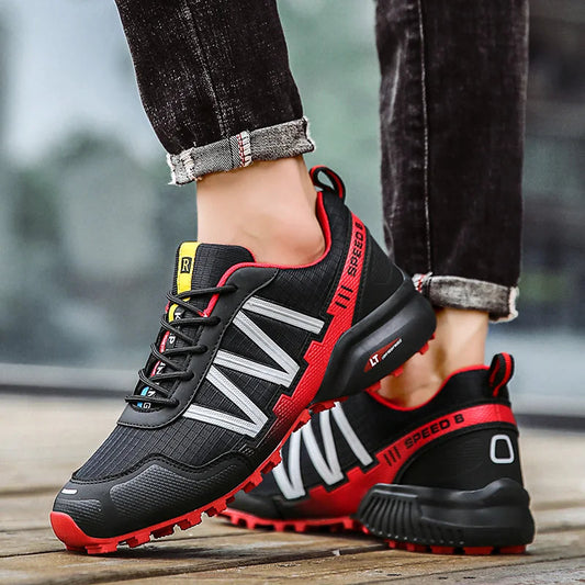 Durable Men’s Waterproof Hiking Shoes for Outdoor Adventures image 1