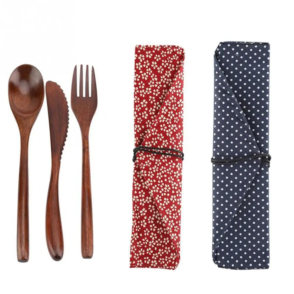 Eco-Friendly Bamboo Cutlery Set – Sustainable Dining Essentials image 0