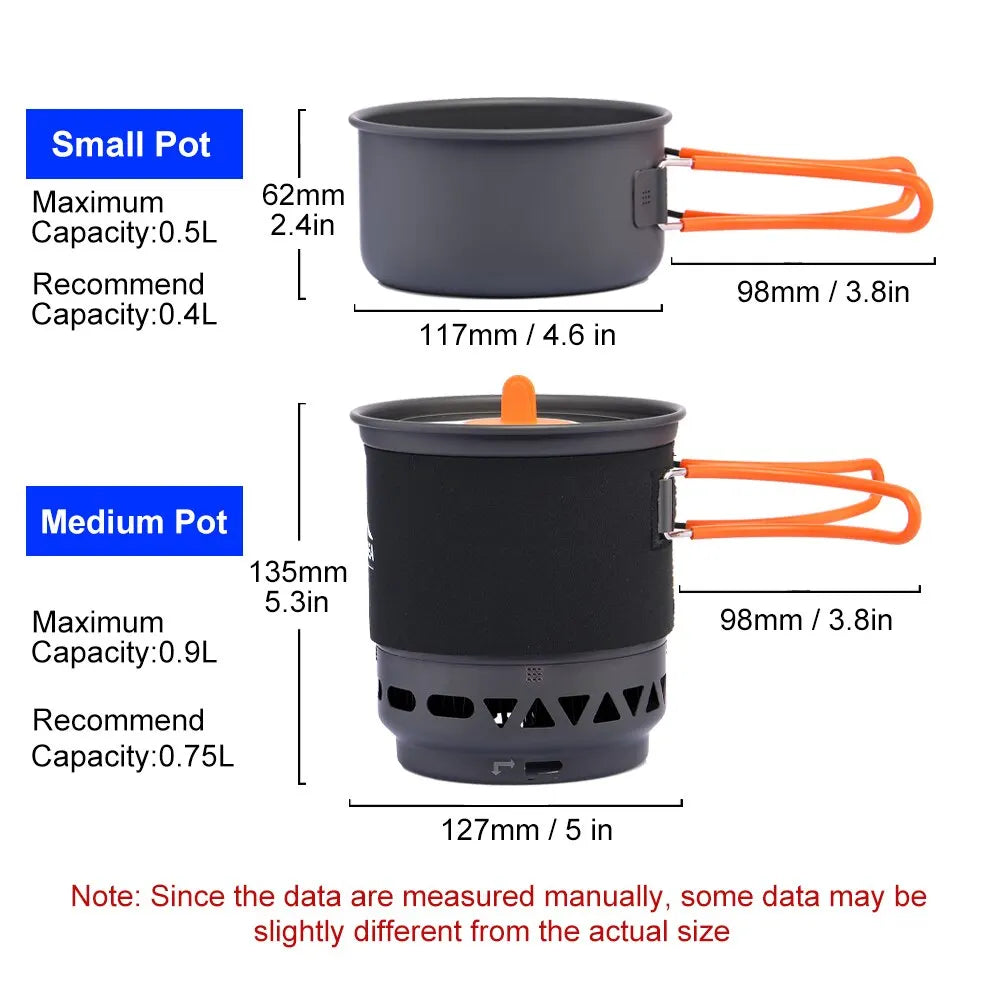 Versatile Camping Cookware Set for Outdoor Enthusiasts image 2