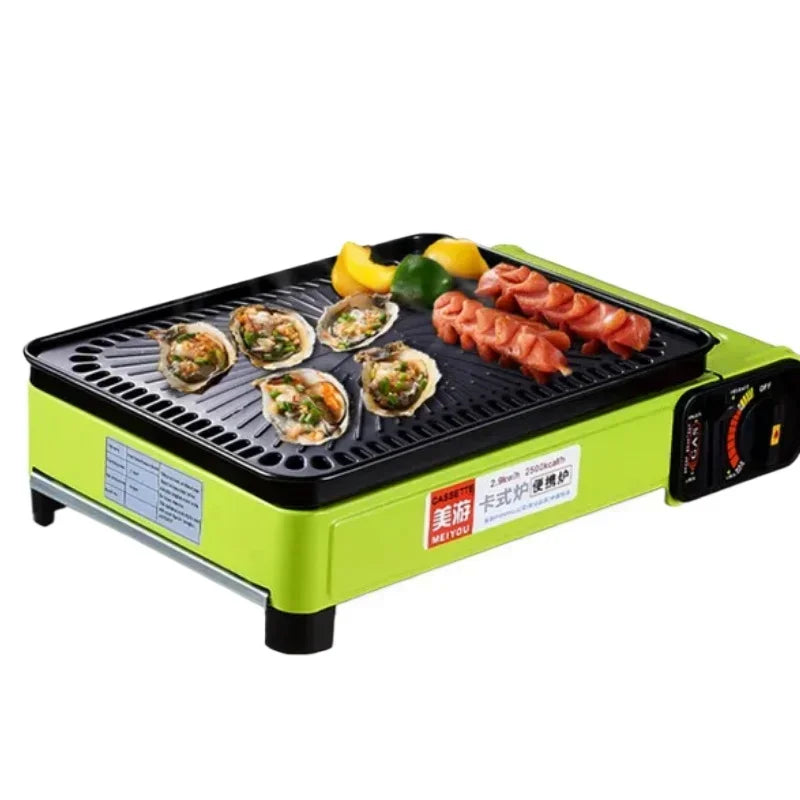 Portable Barbecue Stove – Smokeless Grill &amp; Dual-Purpose Gas Oven image 5