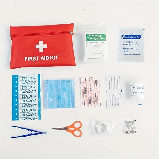 12Pcs Tactical First Aid Kit – Essential Survival Gear for Outdoors image 0