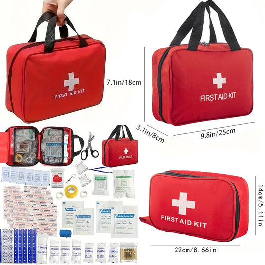 Comprehensive First Aid Kit – 188 Pieces for Every Situation image 1