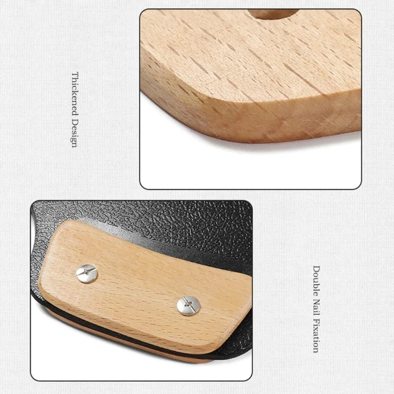 Wooden BBQ Pan Handle – Heat Resistant Insulated Grip Replacement image 5