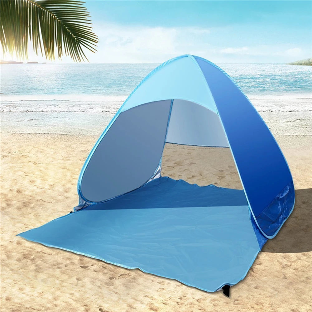 Quick Automatic Beach Tent – Portable Sun Shelter for Outdoor Adventures image 4