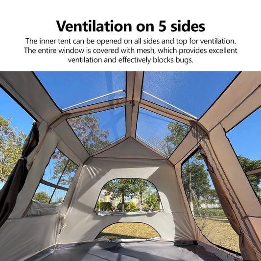Sonuto Automatic Large Camping Tent – Ideal for Family Outdoor Adventures image 1