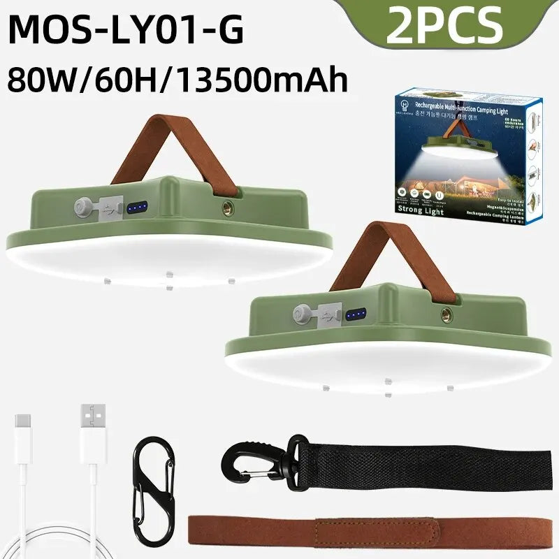 Rechargeable LED Camping Lantern – Versatile Outdoor &amp; Emergency Light image 7