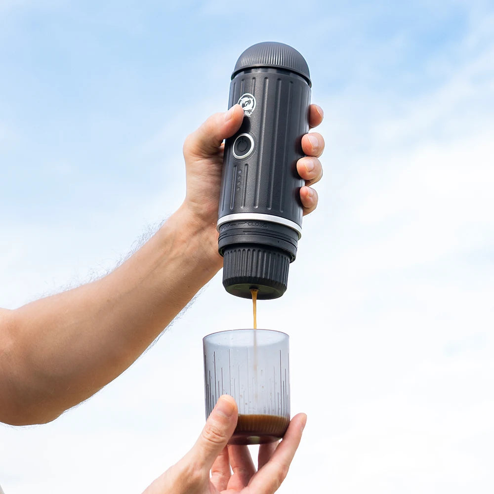 iCafilas 2in1 Espresso Machine – Portable Coffee Maker for Adventures image 0