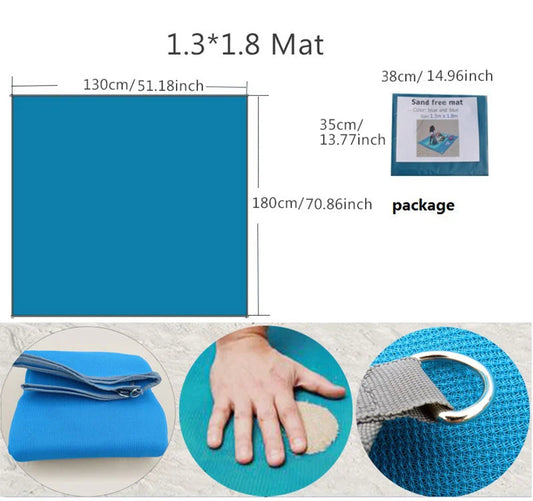 Lohascamping Large Sand-Free Beach Mat – Perfect for Outdoor Adventures image 6