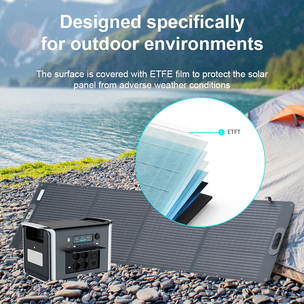 Portable Power Station – 1000W/2000W Solar Generator for Camping image 3