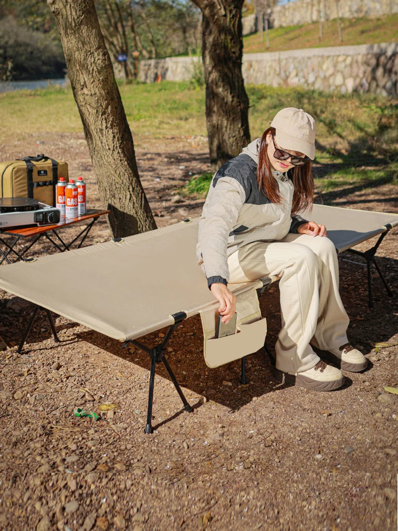 Lohascamping 90cm Widen Ultralight Folding Camping Cot – Portable and Versatile image 2