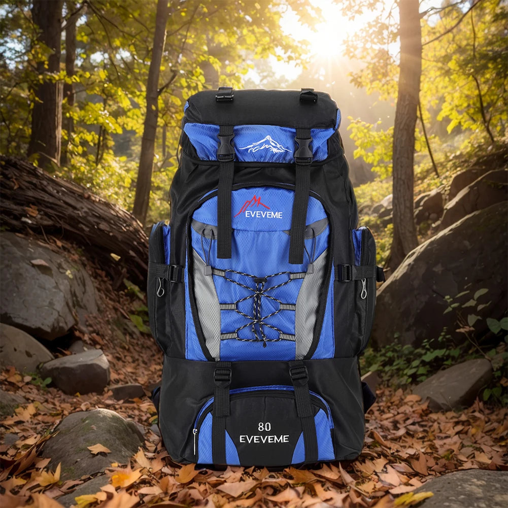 80L Waterproof Hiking Backpack – Perfect for Camping &amp; Trekking Adventures image 4