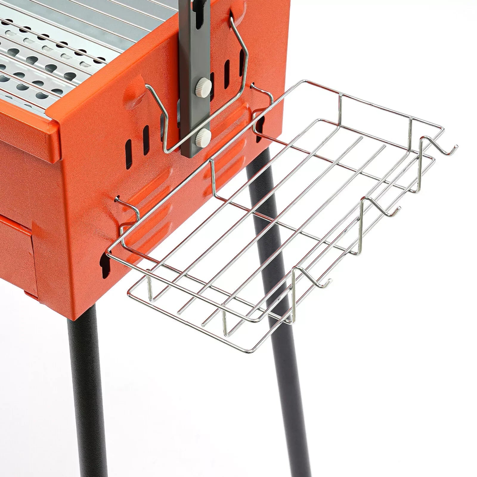 Versatile BBQ Grill with Detachable Side Table for Outdoor Cooking image 3