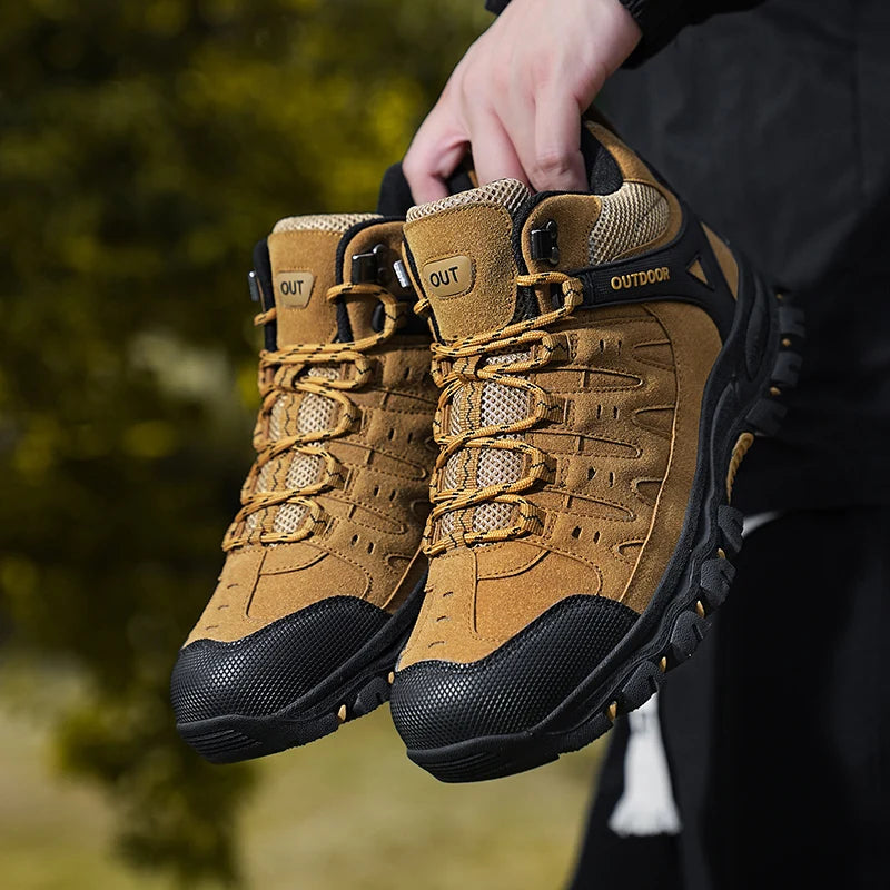 Men Hiking Shoes: Unisex Outdoor Climbing Sneakers &amp; Sport Boots image 2