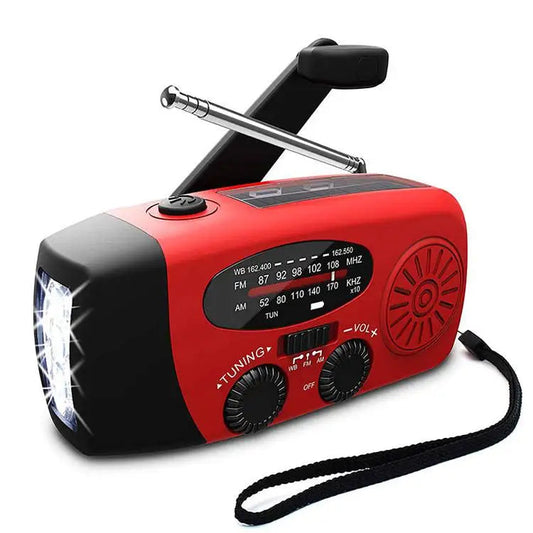 Stay Prepared with the Multifunctional Solar Hand Crank Emergency Radio image 6