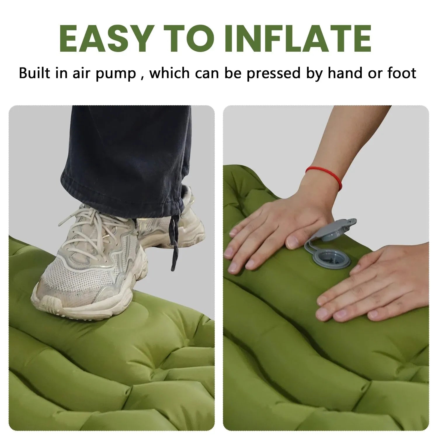 WESTTUNE Outdoor Camping Inflatable Mattress – Comfort for Travel &amp; Adventure image 2