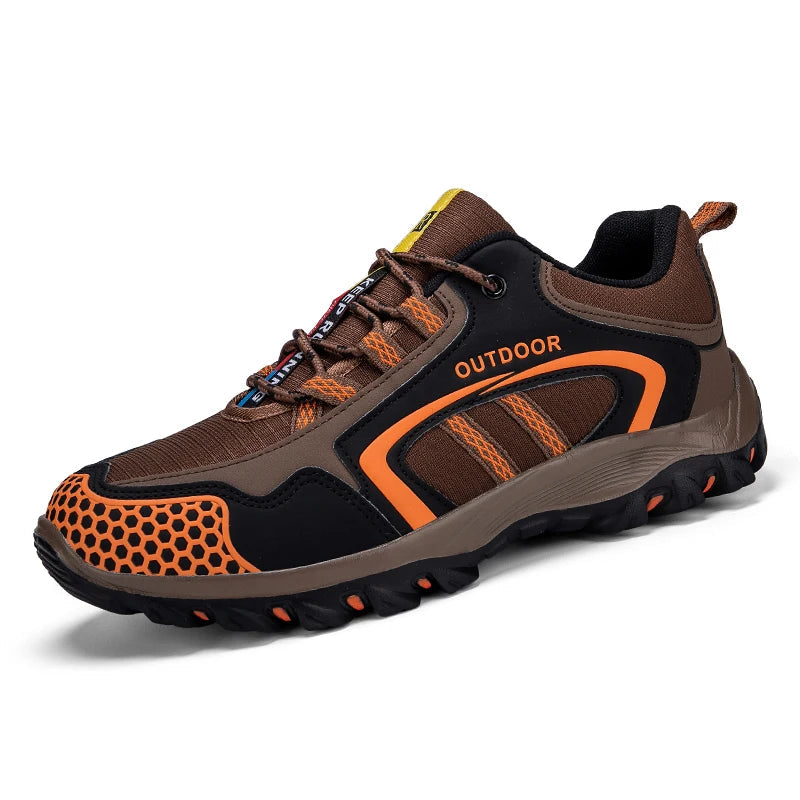 Men's Breathable Hiking Shoes – Outdoor Trail Trainers &amp; Tactical Boots image