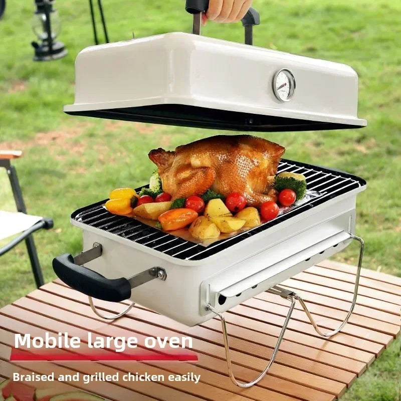 Charcoal Grill – Portable Outdoor BBQ for Camping and Picnics image 1