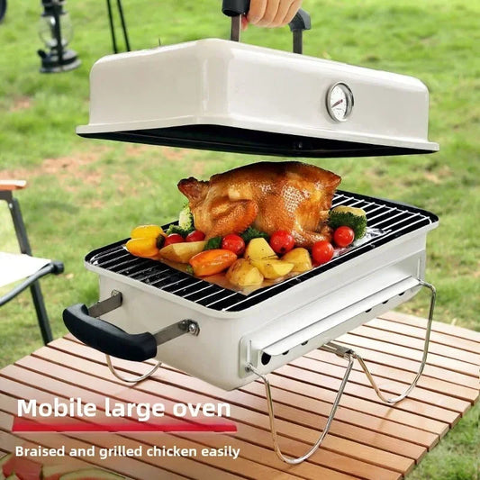 Charcoal Grill – Portable Outdoor BBQ for Camping and Picnics image 1