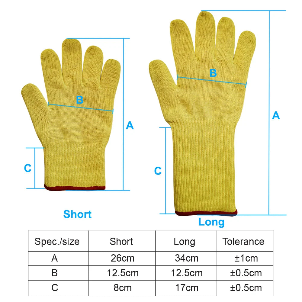 Heatproof Aramid Yarn Gloves – Ultimate Protection for Hot Surfaces image 2