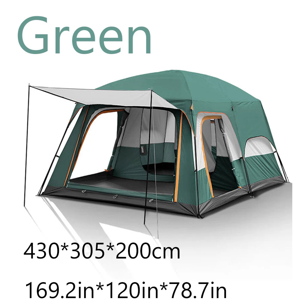 2025 Upgraded 4 Season Camping Tent – Ideal for 3-12 Person Family Adventures image 7