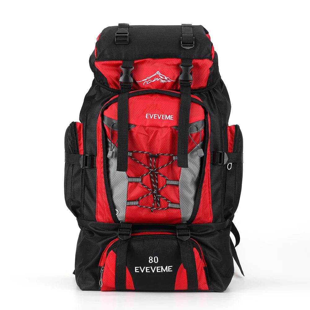 80L Waterproof Hiking Backpack – Perfect for Camping &amp; Trekking Adventures image 6