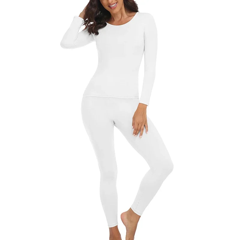 Women’s Ultra Soft Fleece Lined Thermal Underwear Sets image 2