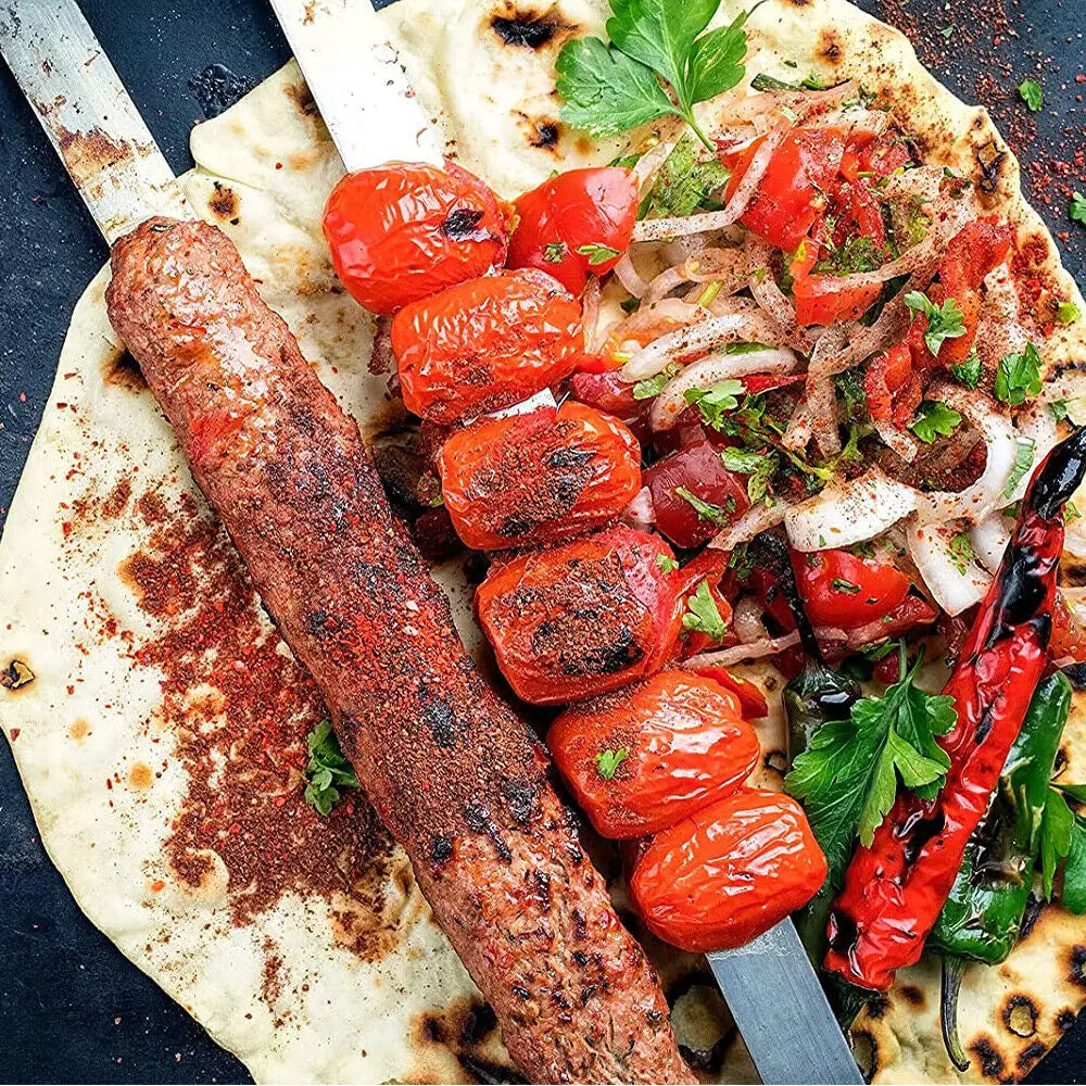 Durable and Stylish BBQ Skewers for Outdoor Grilling Enthusiasts image 5