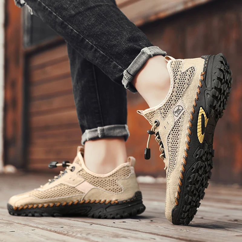 Summer Mesh Shoes – Stylish &amp; Comfortable Hiking Sandals for Men 2024 image 3