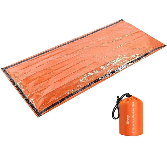 Waterproof Lightweight Thermal Emergency Sleeping Bag Bivy Sack image 6