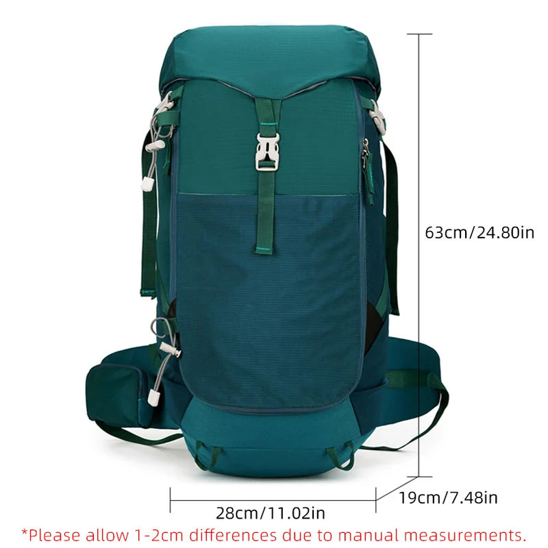Versatile 40L Waterproof Camping Backpack for Outdoor Adventures image 5