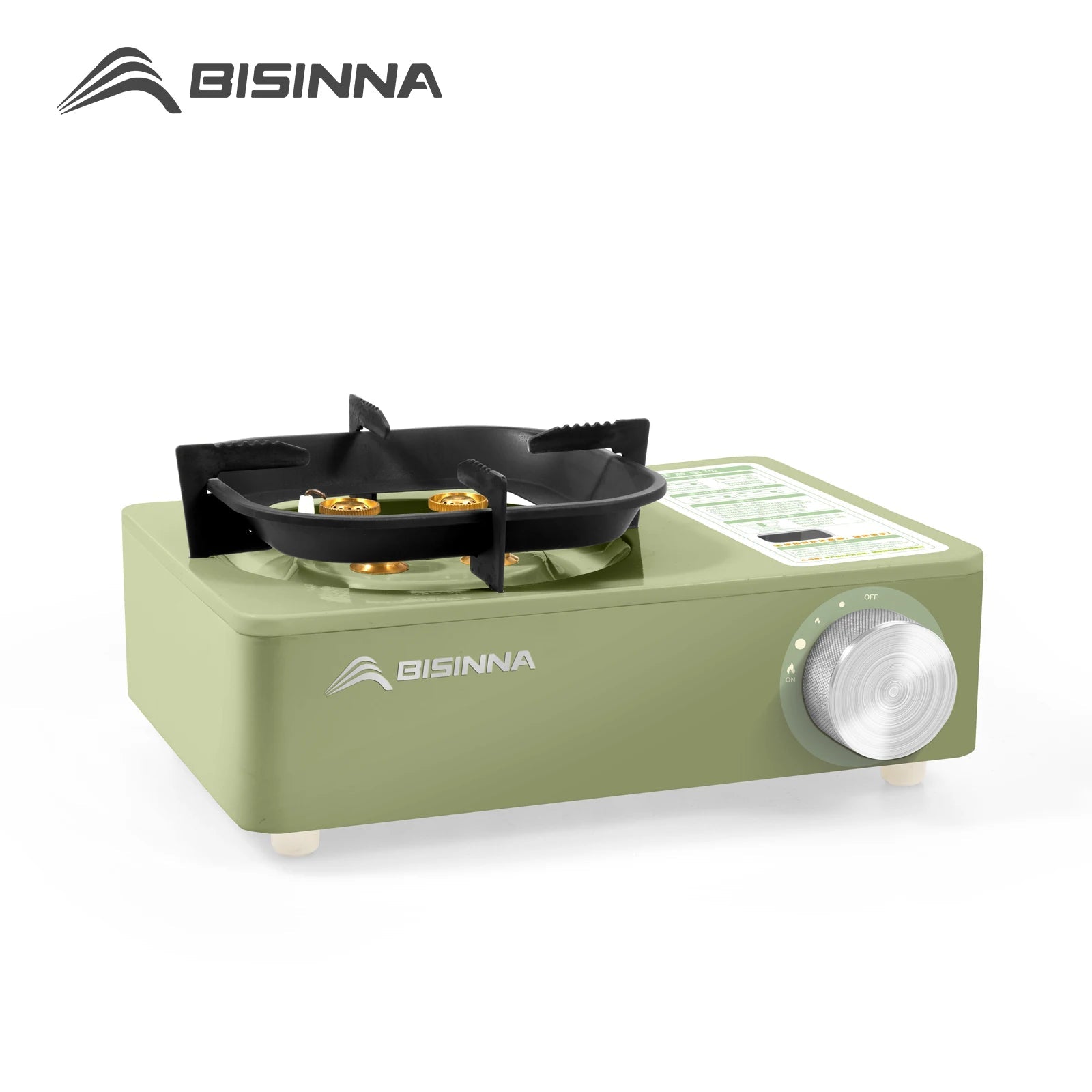 BISINNA Camping Gas Stove – High Firepower Outdoor Portable Burner image 0