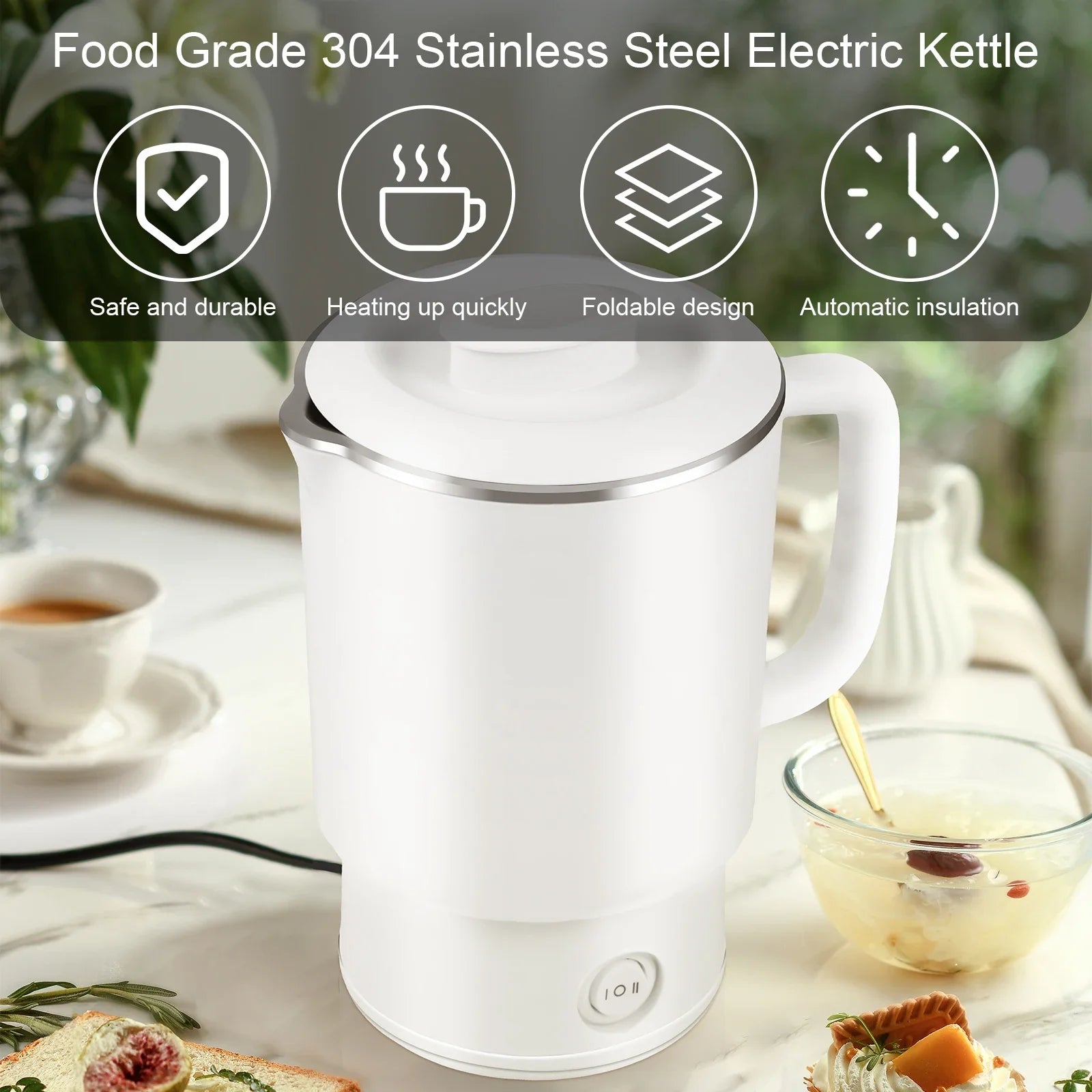 Foldable Electric Kettle – Compact and Convenient for Travel image 4