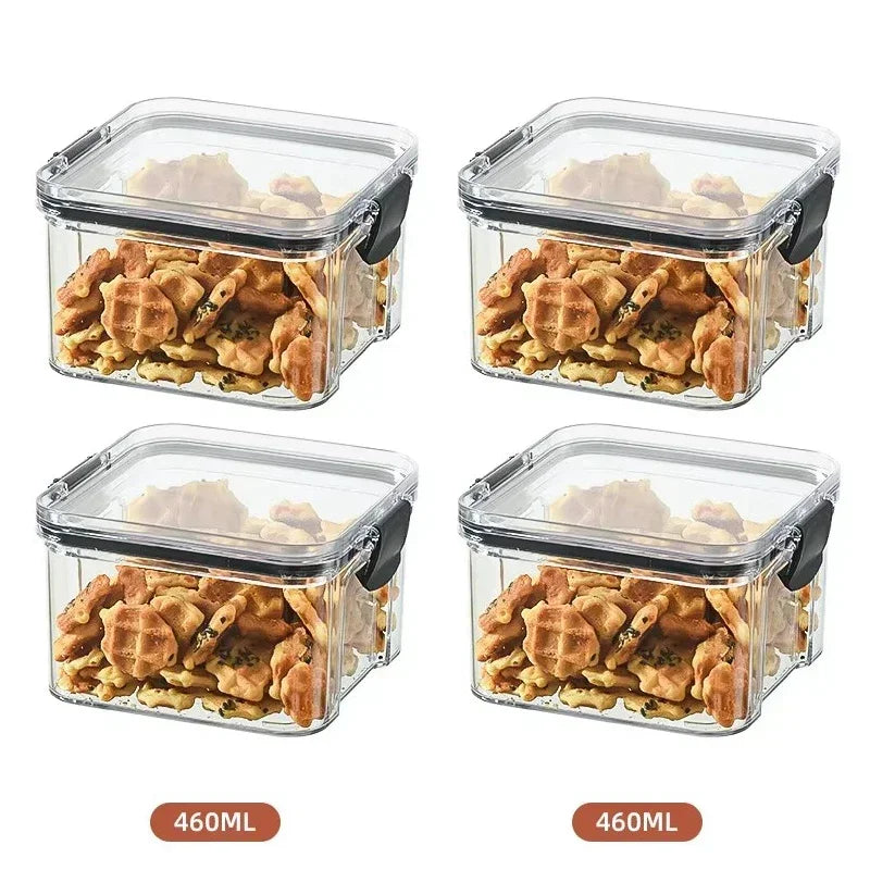 Stackable Plastic Food Storage Containers – Versatile Kitchen Organization image 25