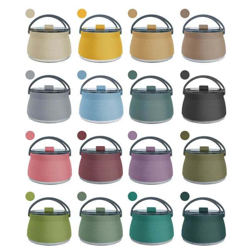 Collapsible Water Bottle Canteen – Perfect for Biking, Hiking &amp; Travel image 0