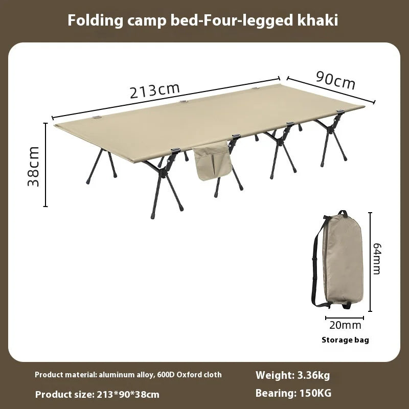 Lohascamping 90cm Widen Ultralight Folding Camping Cot – Portable and Versatile image 7