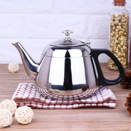 Stainless Steel Water Kettle with Filter – Perfect for Home and Camping image 1