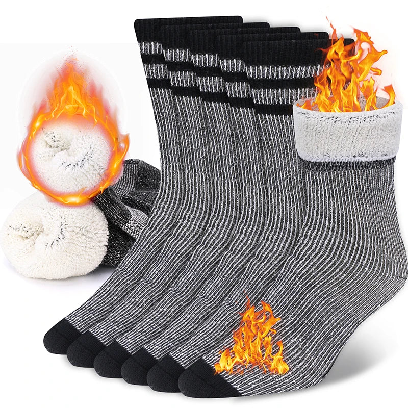 Merino Wool Crew Socks – Ultimate Warmth for Winter Activities image 8