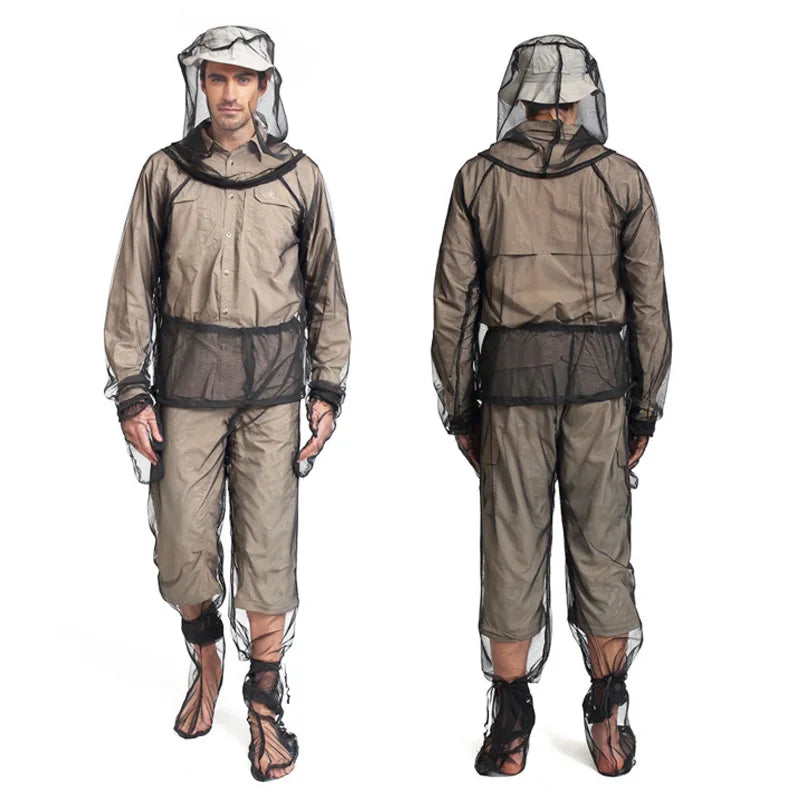 Mesh Hooded Mosquito-Proof Suit – Ultimate Outdoor Insect Protection image 5