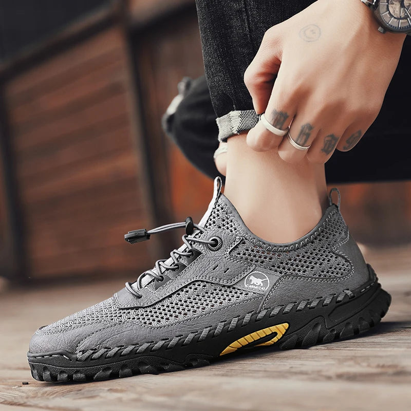Summer Mesh Shoes – Stylish &amp; Comfortable Hiking Sandals for Men 2024 image 4