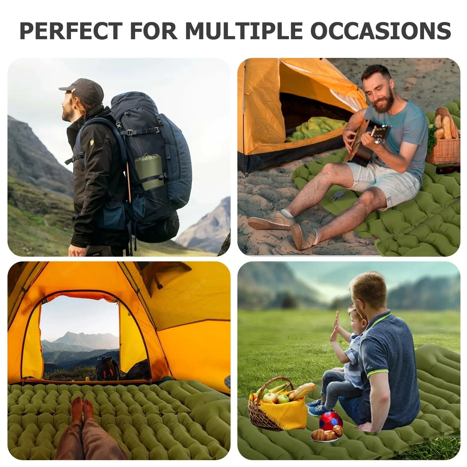 WESTTUNE Outdoor Camping Inflatable Mattress – Comfort for Travel &amp; Adventure image 5
