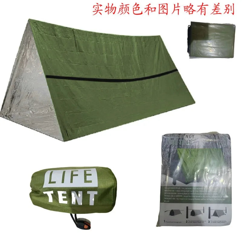 Outdoor Emergency Tent &amp; Survival Blanket – Essential Gear for Adventurers image 0