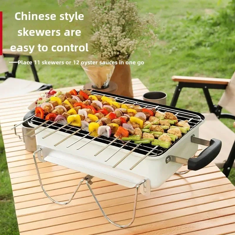 Charcoal Grill – Portable Outdoor BBQ for Camping and Picnics image 3
