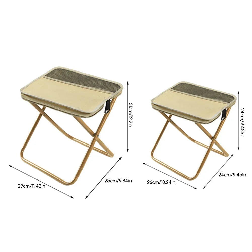 Foldable Backpack Stool – Portable Camping Chair for Outdoor Adventures image 5