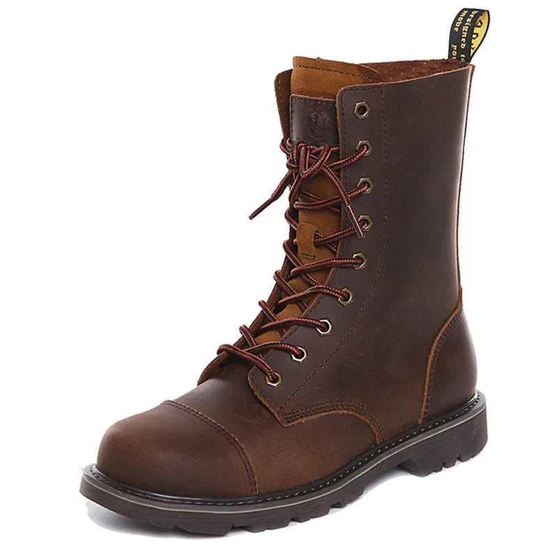 Durable and Versatile Waterproof Tactical Hiking Boots for Men and Women image