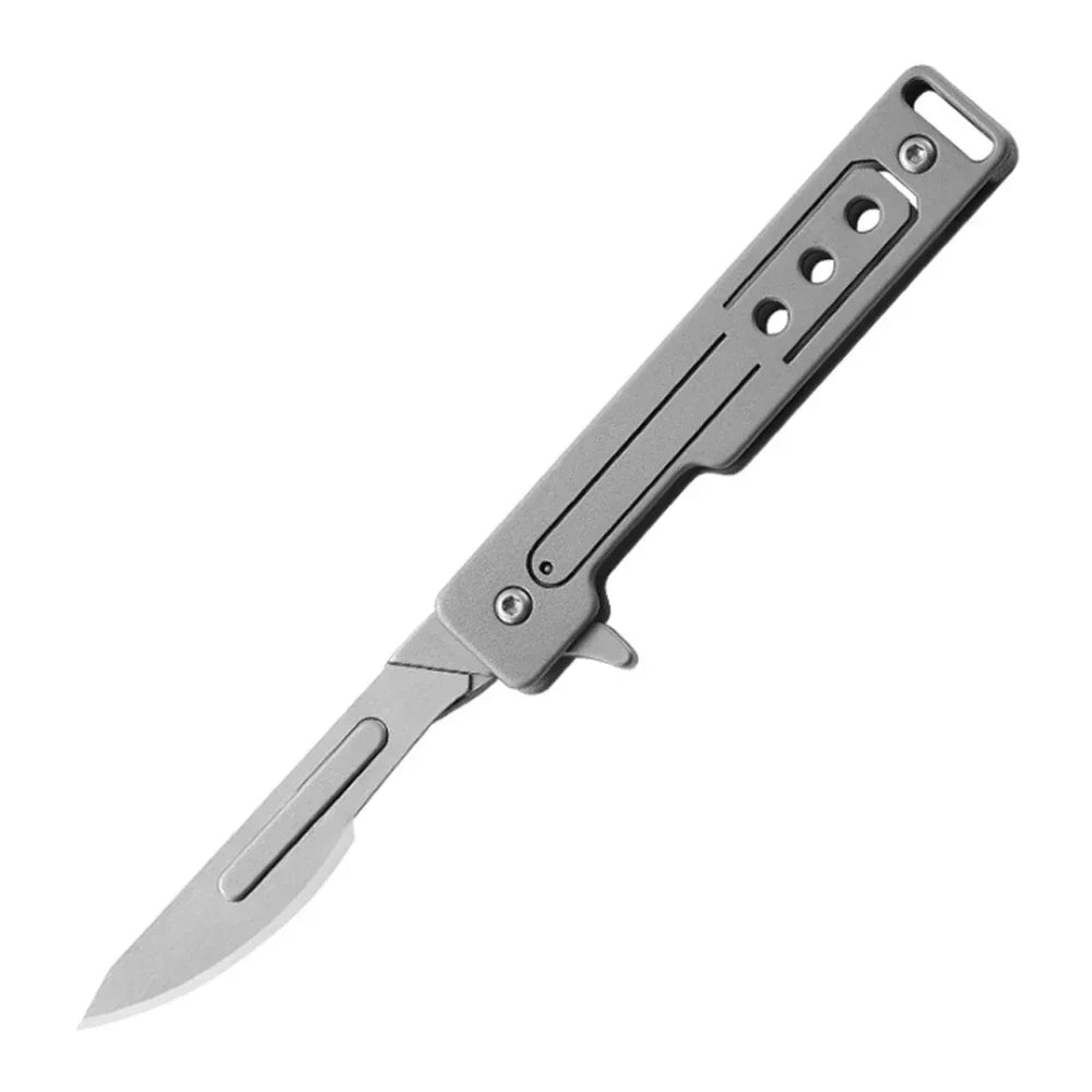 Stainless Steel Double Pipe Emergency Survival Whistle – Portable Keychain Tool image 5