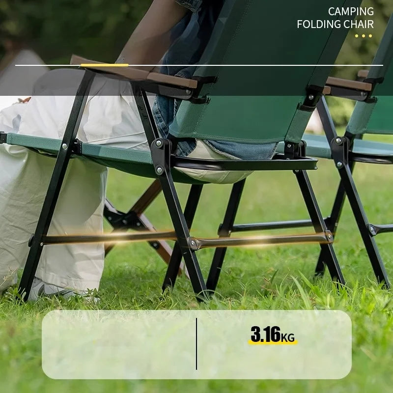 GIANXI Green Summer Camping Chair – Perfect for Outdoor Adventures image 4