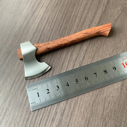 Stainless Steel Mini Mountain Axe – Compact Outdoor Camping Knife image 1