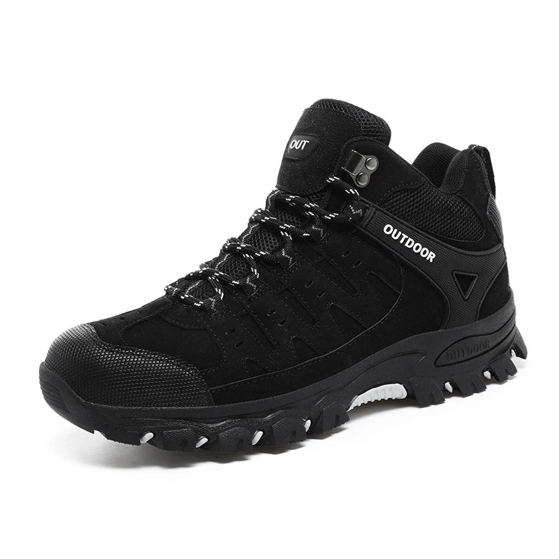 Men Hiking Shoes: Unisex Outdoor Climbing Sneakers &amp; Sport Boots image